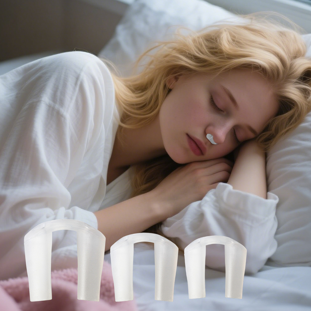 Anti Snore Contour Pillow - อุปกรณ์เสริมจมูกหลังผ่าตัด ซิลิโคนจัดทรงจมูก ตัวช่วยยึดจมูก ซิลิกาเจล คลิปหนีบจมูก ป้องกันการนอนกรน