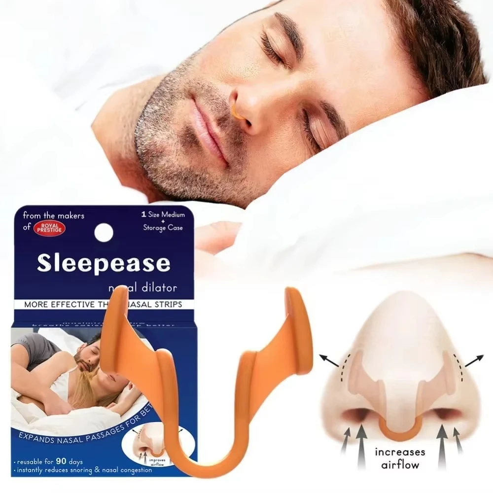 Anti Snore Contour Pillow - อุปกรณ์ขยายโพรงจมูกซิลิโคน ป้องกันการกรน คลิปหนีบจมูก ช่วยหยุดการกรน หายใจสะดวกขึ้น ปรับปรุงคุณภาพการนอน