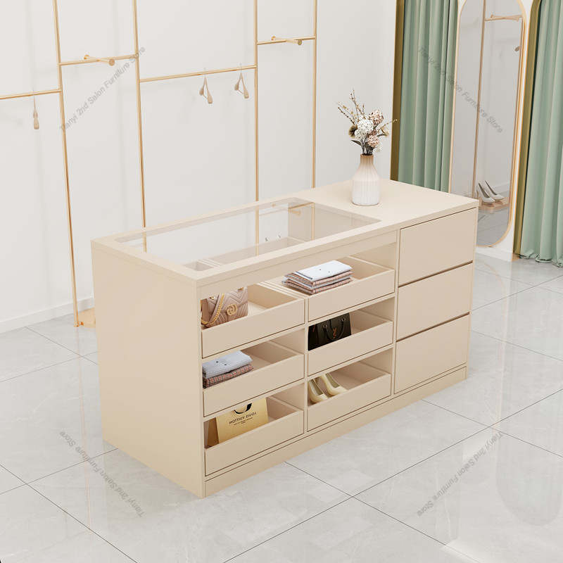 ตู้โชว์แบบเกาะสำหรับร้านเสื้อผ - Storage & Organization บทวิจารณ์และราคา