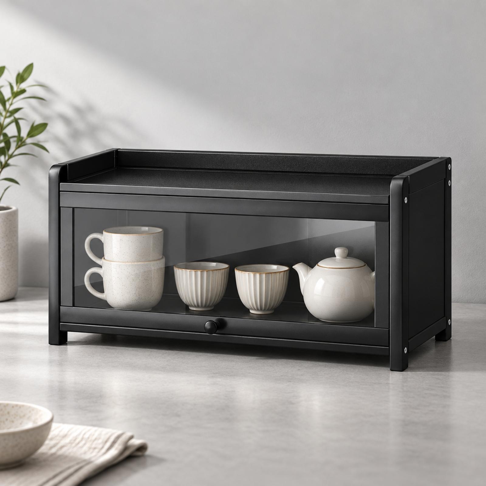 ตู้เก็บของอะคริลิกใสพร้อมลิ้นช - Kitchen บทวิจารณ์และราคา