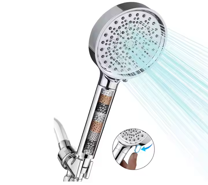 ฝักบัวอาบน้ำแรงดันสูงพร้อมระบบ - High Pressure Shower Head Handheld บทวิจารณ์และราคา