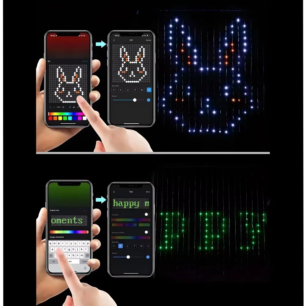 ชุดไฟตาข่ายคริสต์มาสแบบใหม่ คว - Lighting บทวิจารณ์และราคา