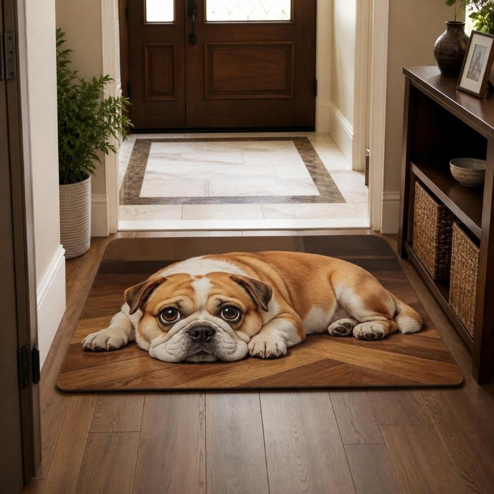 พรมเช็ดเท้าลายสุนัขกันลื่น แห้ - Quick Dry Diatomite Bath Mat บทวิจารณ์และราคา