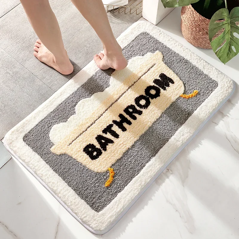 พรมเช็ดเท้ากันลื่น นุ่มเหมือนข - Quick Dry Diatomite Bath Mat บทวิจารณ์และราคา