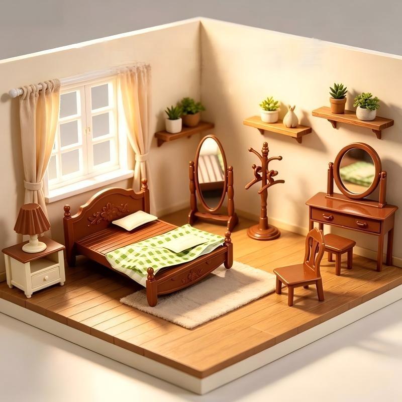 เฟอร์นิเจอร์จิ๋วสำหรับบ้านตุ๊ก - Kitchen บทวิจารณ์และราคา