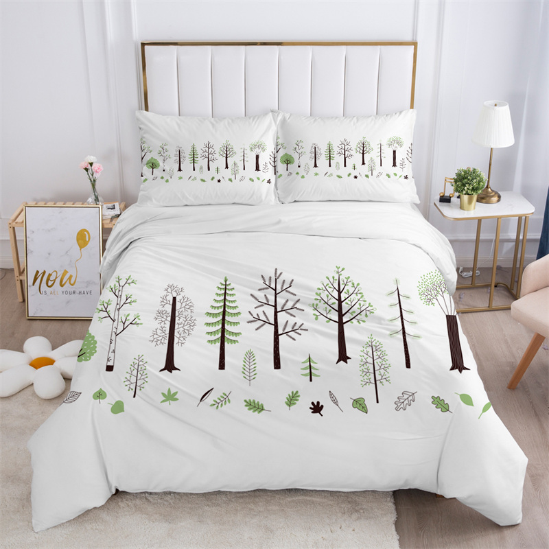 ชุดเครื่องนอนลายดอกไม้สีขาวสไต - Aesthetic Floral Duvet Cover บทวิจารณ์และราคา