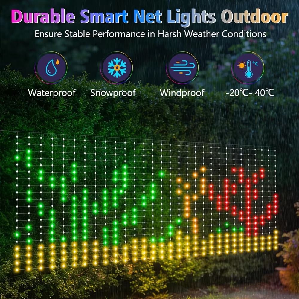 ชุดไฟตาข่ายคริสต์มาสประดับตกแต - Lighting บทวิจารณ์และราคา