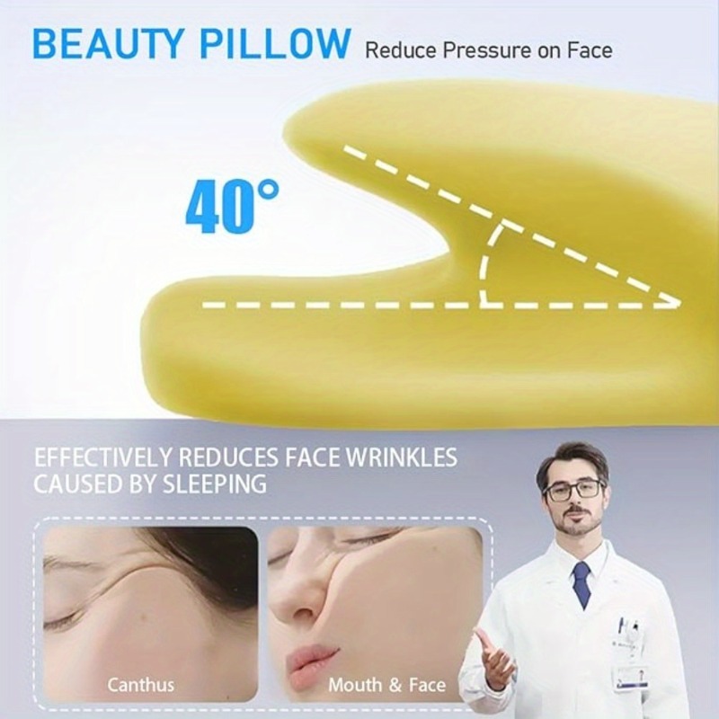 1 ชิ้น Ergonomic Memory Foam ห - Memory Foam Orthopedic Pillow Neck Pain บทวิจารณ์และราคา