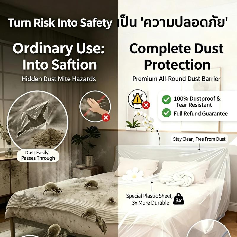 แผ่นรองที่นอนแบบใช้แล้วทิ้ง กั - Waterproof Mattress Protector Breathable บทวิจารณ์และราคา
