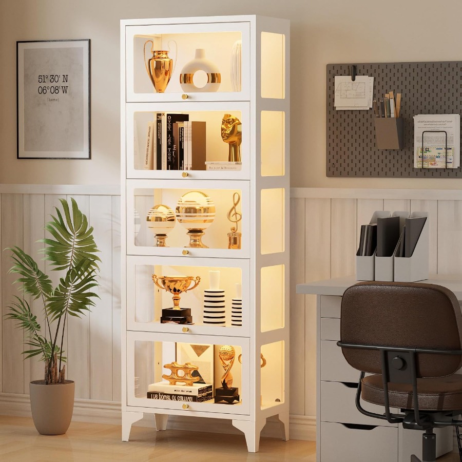 ตู้โชว์กระจกพร้อมไฟ LED ขนาด 6 - Lighting บทวิจารณ์และราคา