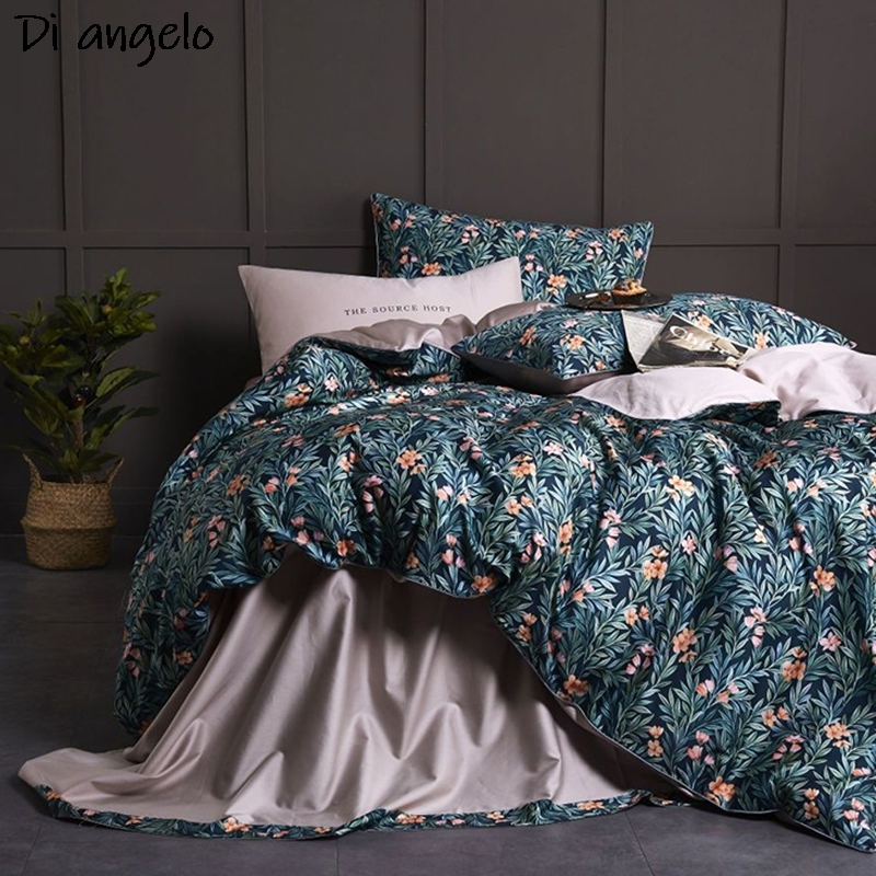 ชุดเครื่องนอนผ้าฝ้ายอียิปต์ 60 - Aesthetic Floral Duvet Cover บทวิจารณ์และราคา