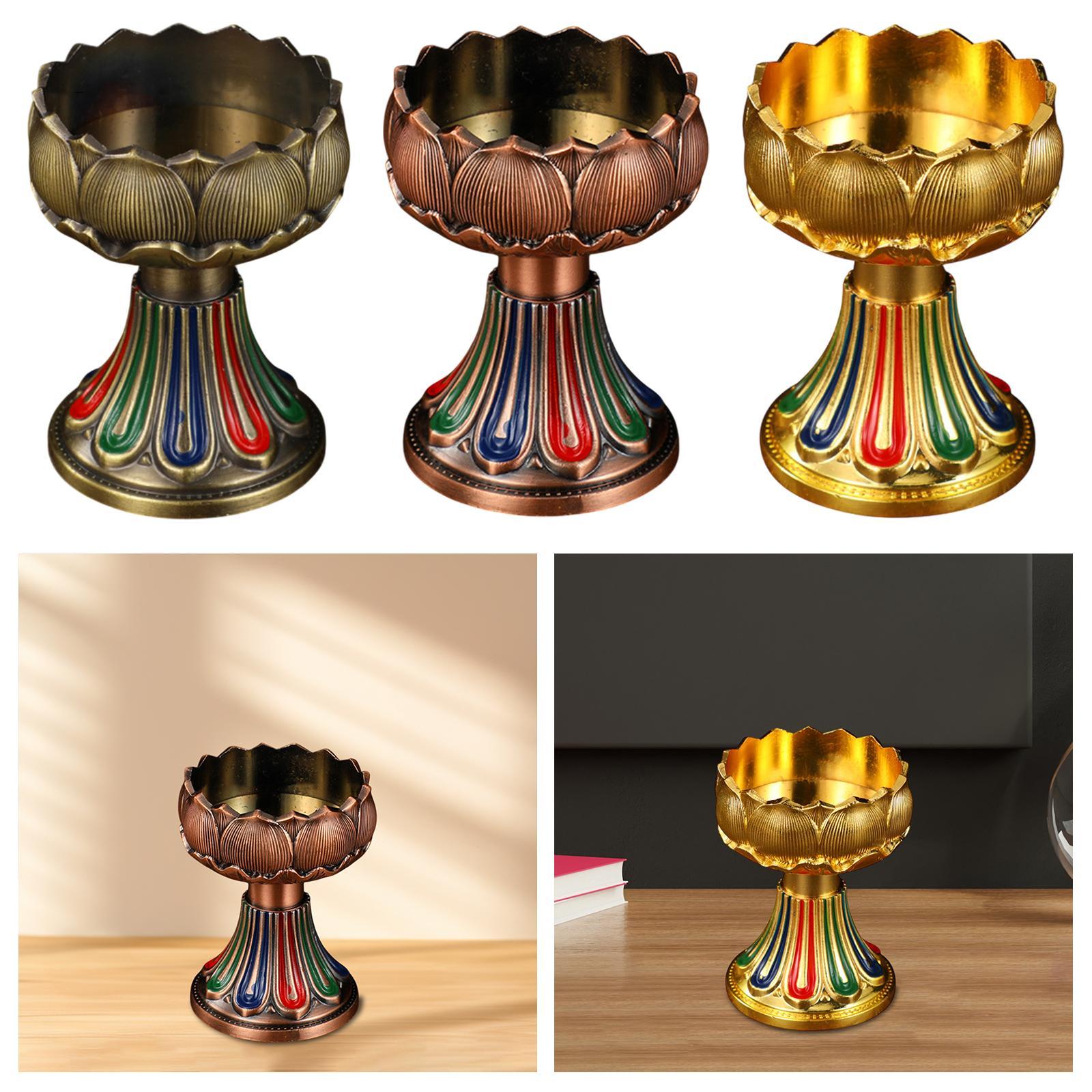 เชิงเทียนอัลลอยด์สำหรับโคมไฟน้ - Home Decor บทวิจารณ์และราคา